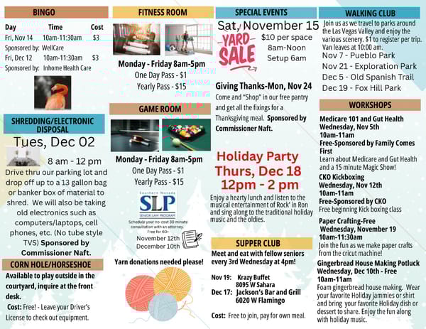 Clark County Parks & Recreation Winter 2025 Brochure - Page 53