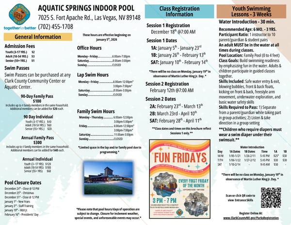 Clark County Parks & Recreation Winter 2025 Brochure - Page 3