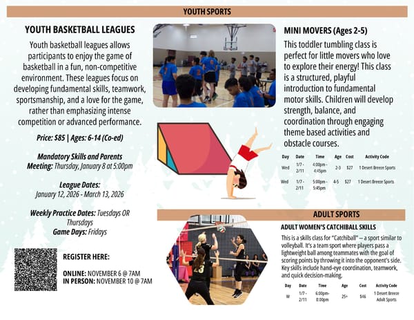 Clark County Parks & Recreation Winter 2025 Brochure - Page 13